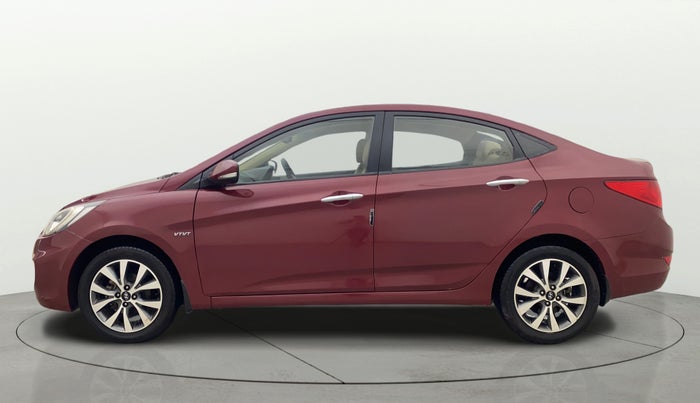2014 Hyundai Verna FLUIDIC 1.6 VTVT SX AT, Petrol, Automatic, 42,671 km, Left Side