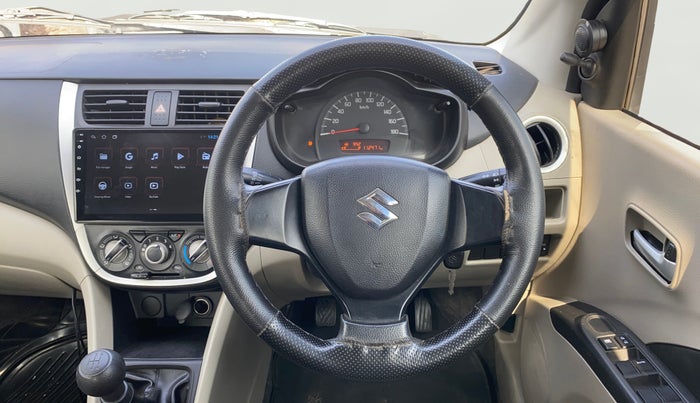2015 Maruti Celerio VXI, Petrol, Manual, 1,12,464 km, Steering Wheel Close Up