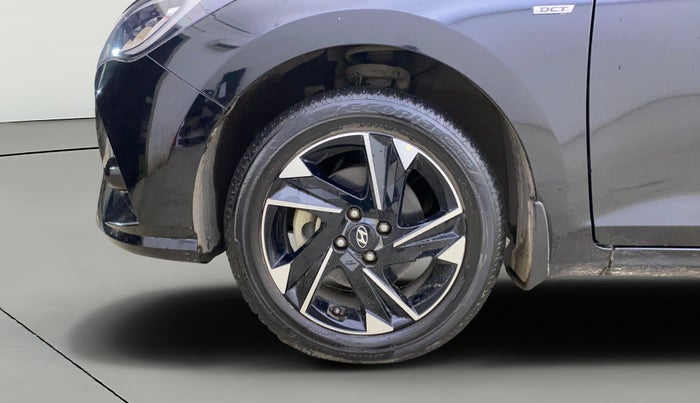 2021 Hyundai Verna SX (O) 1.0 TURBO DCT, Petrol, Automatic, 19,469 km, Left Front Wheel