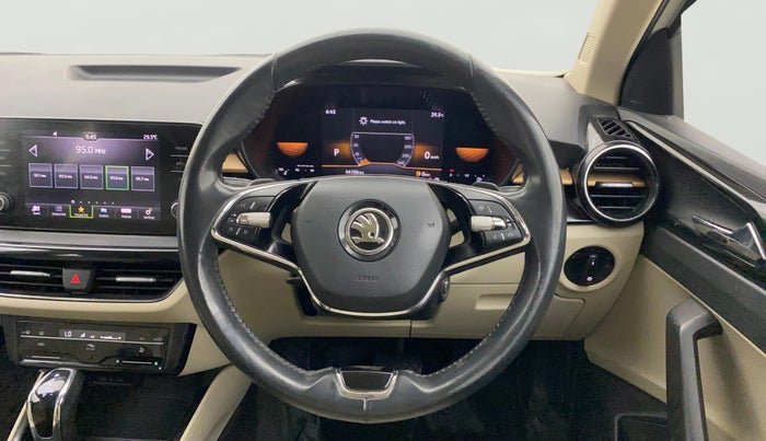 2022 Skoda SLAVIA STYLE 1.5L TSI DSG, Petrol, Automatic, 44,103 km, Steering Wheel Close Up