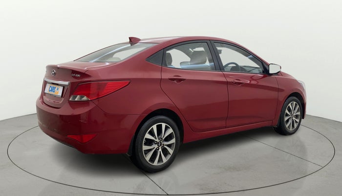 2016 Hyundai Verna 1.6 VTVT SX, Petrol, Manual, 31,268 km, Right Back Diagonal