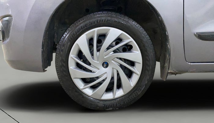 2014 Maruti Wagon R 1.0 VXI, Petrol, Manual, 73,768 km, Left Front Wheel