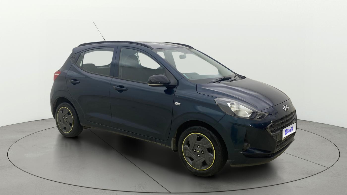 2022 Hyundai GRAND I10 NIOS MAGNA CORPORATE EDITION AMT 1.2 KAPPA VTVT, Petrol, Automatic, 18,810 km, Right Front Diagonal