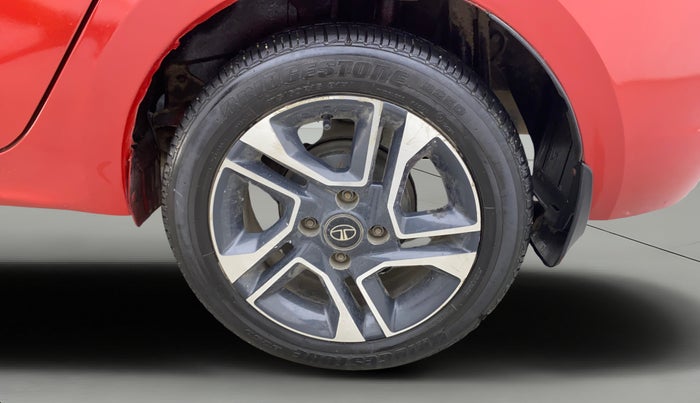 2018 Tata TIGOR XZ PETROL, Petrol, Manual, 95,399 km, Left Rear Wheel