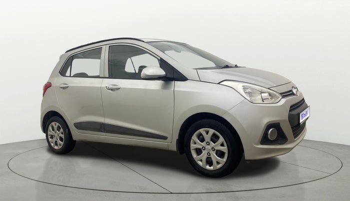 2014 Hyundai Grand i10 SPORTZ 1.2 KAPPA VTVT, Petrol, Manual, 44,321 km, Right Front Diagonal