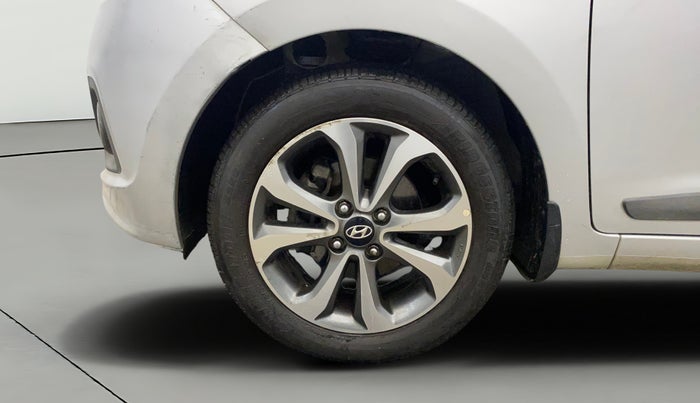 2014 Hyundai Xcent SX AT 1.2 (O), Petrol, Automatic, 10,770 km, Left Front Wheel