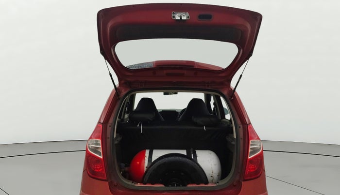 2012 Hyundai i10 ASTA 1.2 AT SUNROOF, CNG, Automatic, 1,17,801 km, Boot Door Open