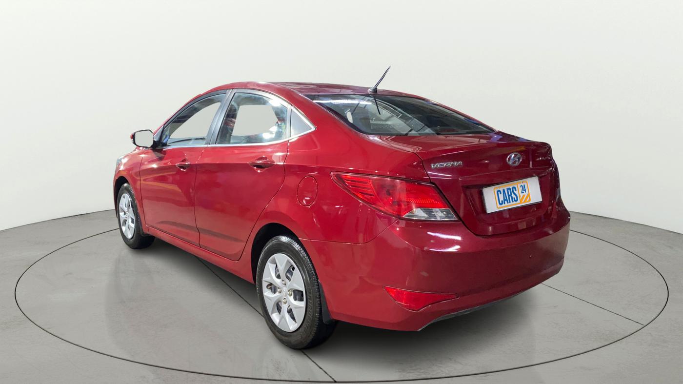 2015 Hyundai Verna FLUIDIC 4S 1.4 VTVT, Petrol, Manual, 23,905 km, Left Back Diagonal