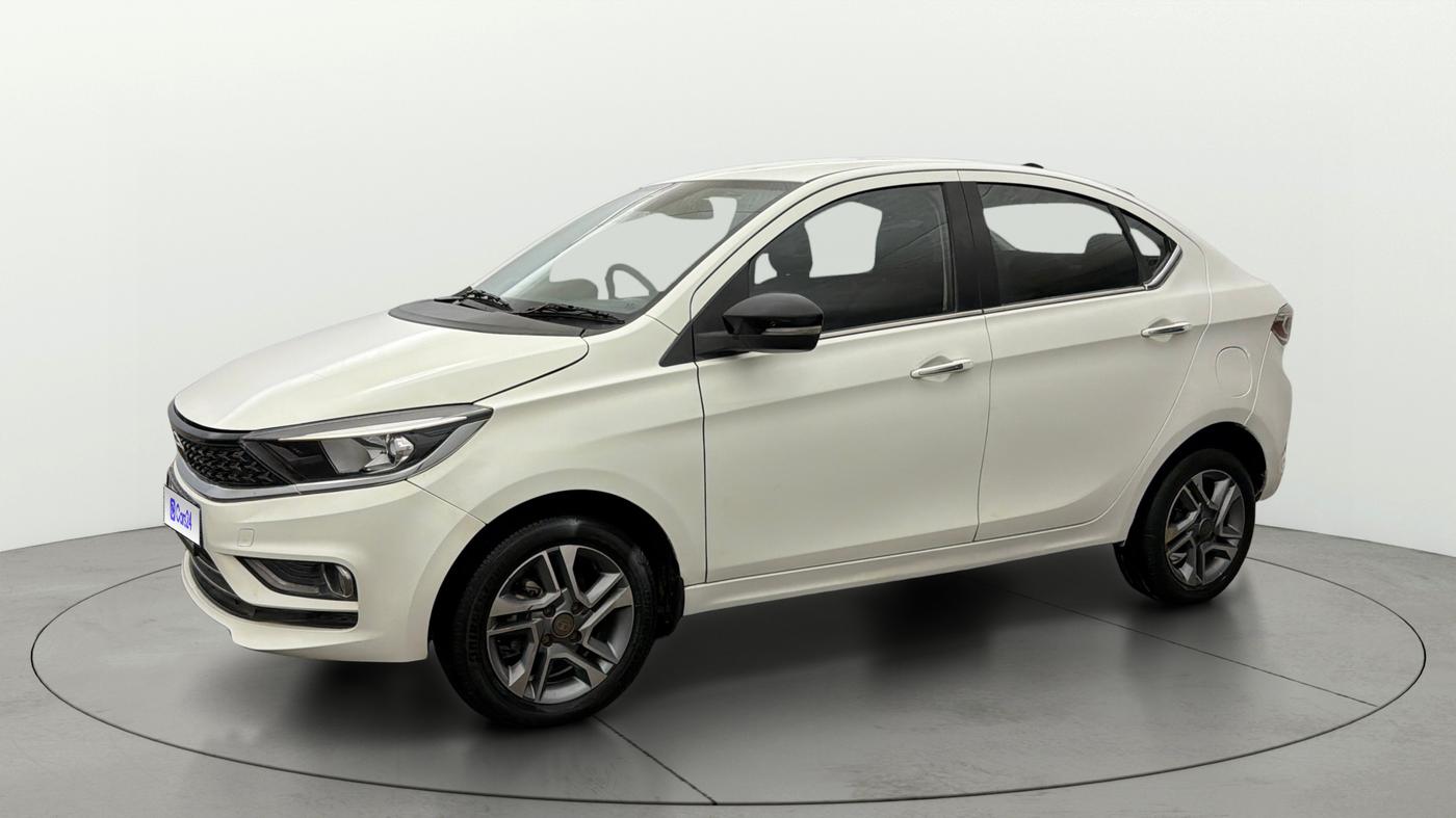 2022 Tata TIGOR XZA PLUS PETROL, Petrol, Automatic, 31,815 km, Left Front Diagonal