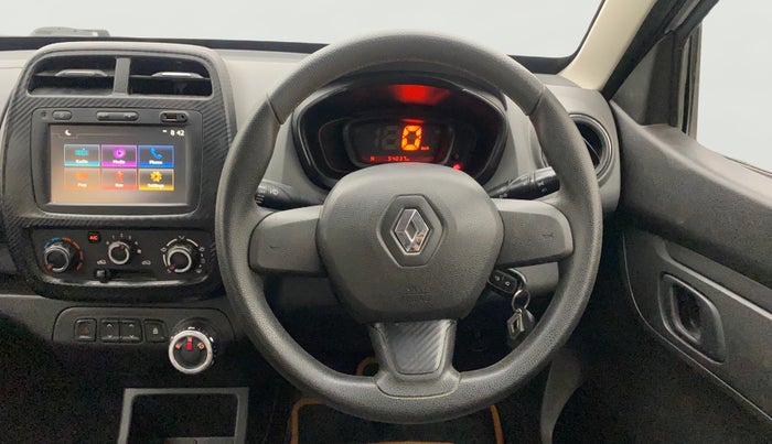 2017 Renault Kwid RXT 1.0 AMT, Petrol, Automatic, 53,992 km, Steering Wheel Close Up