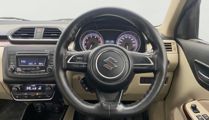 2017 Maruti Dzire ZXI AMT, Petrol, Automatic, 22,254 km, Steering Wheel Close Up