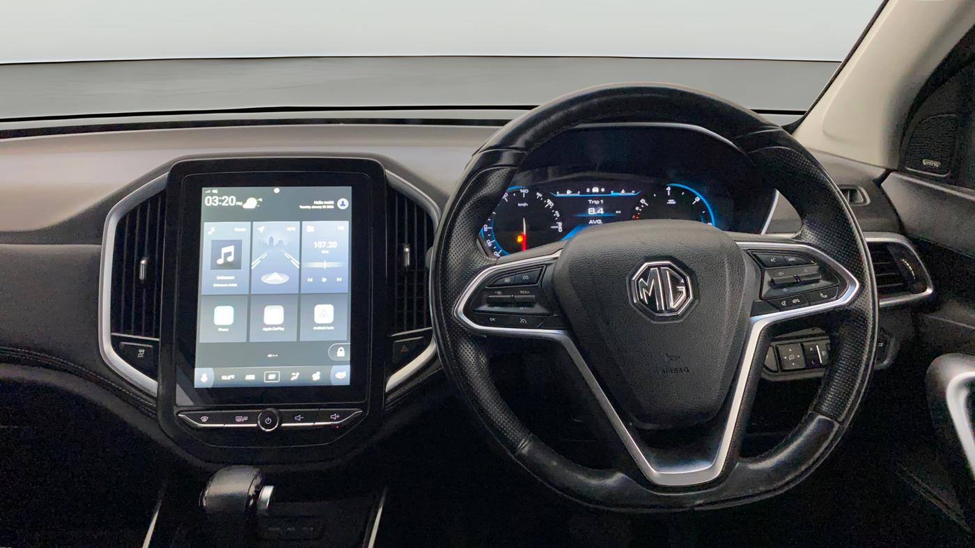 2019 MG HECTOR SHARP 1.5 DCT PETROL, Petrol, Automatic, 55,821 km, Steering Wheel Close Up
