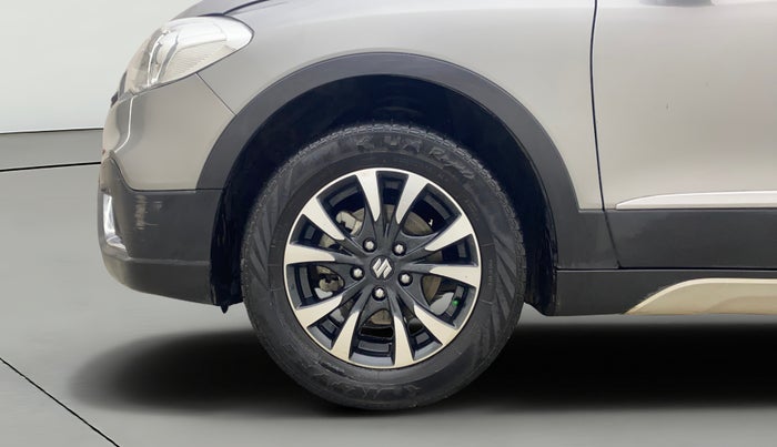 2022 Maruti S Cross ZETA 1.5, Petrol, Manual, 27,846 km, Left Front Wheel