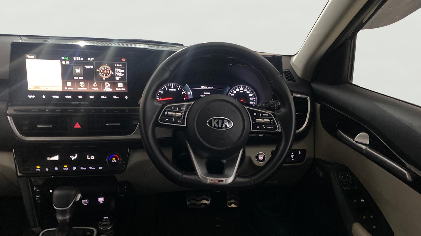 2020 KIA SELTOS GTX PLUS DCT 1.4 PETROL, Petrol, Automatic, 52,971 km, Steering Wheel Close Up