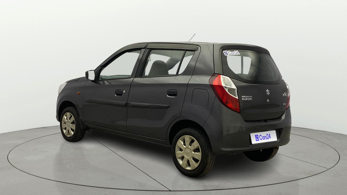 2015 Maruti Alto K10 VXI AMT, Petrol, Automatic, 1,07,039 km, Left Back Diagonal