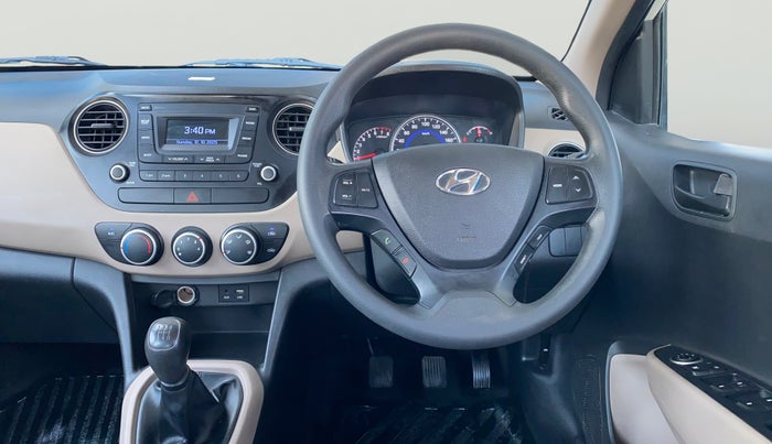 2018 Hyundai Grand i10 MAGNA 1.2 KAPPA VTVT, Petrol, Manual, 36,533 km, Steering Wheel Close Up