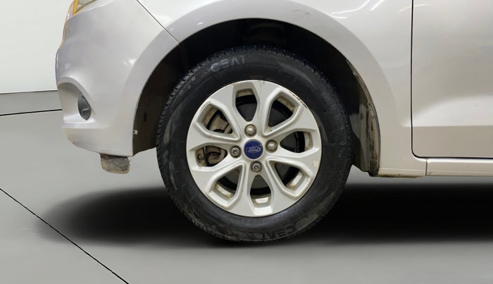 2015 Ford Figo Aspire TITANIUM 1.2 PETROL, Petrol, Manual, 60,375 km, Left Front Wheel