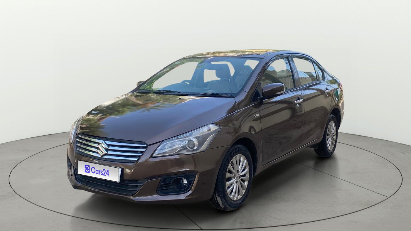2015 Maruti Ciaz ZDI SHVS, Diesel, Manual, 66,228 km, Left Front Diagonal