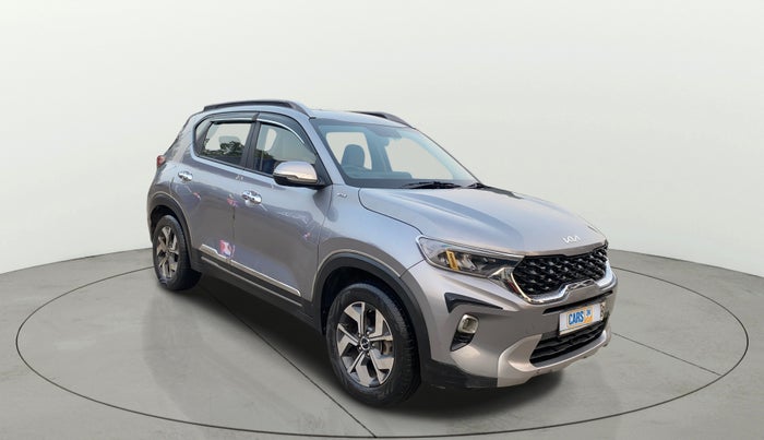 2021 KIA SONET HTX 1.0 IMT, Petrol, Manual, 18,338 km, Right Front Diagonal