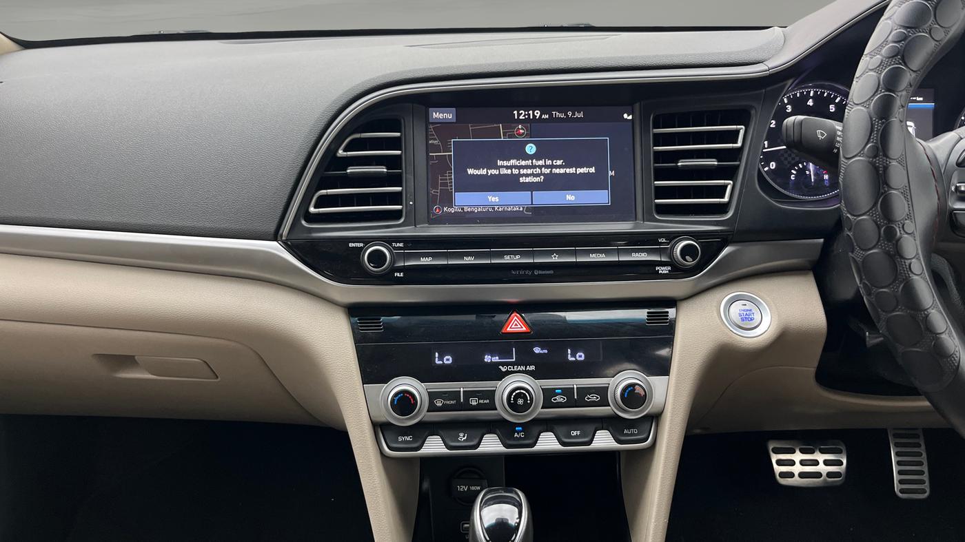 2019 Hyundai New Elantra 2.0 SX(O) AT PETROL, Petrol, Automatic, 56,206 km, Air Conditioner