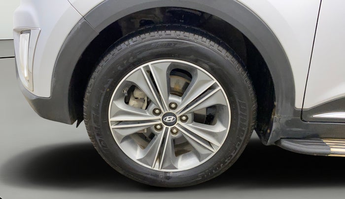 2017 Hyundai Creta SX PLUS AT 1.6 PETROL, Petrol, Automatic, 26,882 km, Left Front Wheel