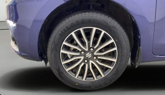 2022 Maruti Dzire ZXI Plus AMT, Petrol, Automatic, 98,910 km, Left Front Wheel