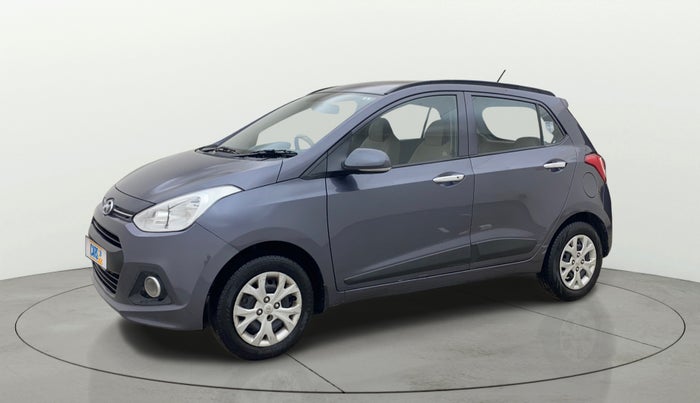 2014 Hyundai Grand i10 SPORTZ 1.2 KAPPA VTVT, Petrol, Manual, 48,193 km, Left Front Diagonal