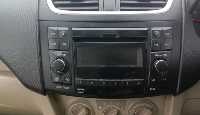 2016 Maruti Swift Dzire VXI (O), Petrol, Manual, 60,691 km, Air Conditioner