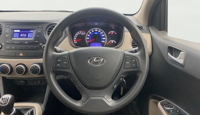 2016 Hyundai Grand i10 SPORTZ 1.2 KAPPA VTVT, Petrol, Manual, 65,267 km, Steering Wheel Close Up