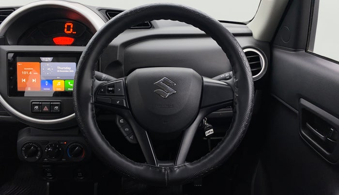 2023 Maruti S PRESSO VXI PLUS (O) AMT, Petrol, Automatic, 2,166 km, Steering Wheel Close Up