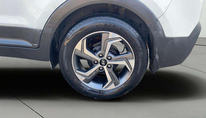 2018 Hyundai Creta SX AT 1.6 PETROL, Petrol, Automatic, 31,014 km, Left Rear Wheel