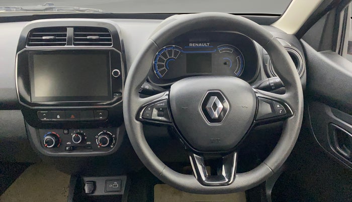 2023 Renault Kwid RXT 1.0 AMT, Petrol, Automatic, 1,292 km, Steering Wheel Close Up