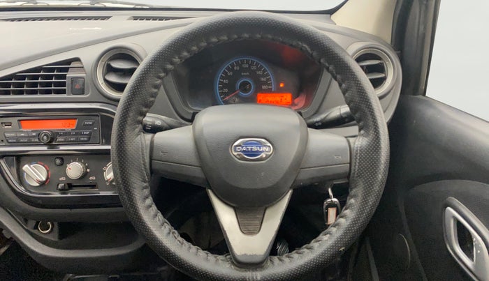 2018 Datsun Redi Go T(O) 1.0, Petrol, Manual, 1,03,464 km, Steering Wheel Close Up