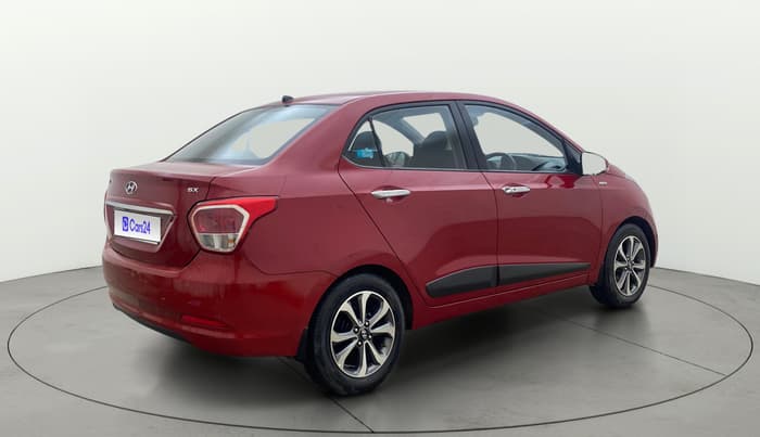 2014 Hyundai Xcent SX AT 1.2 (O), Petrol, Automatic, 55,436 km, Right Back Diagonal