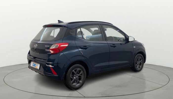 2020 Hyundai GRAND I10 NIOS SPORTZ AMT 1.2 KAPPA VTVT, Petrol, Automatic, 27,860 km, Right Back Diagonal
