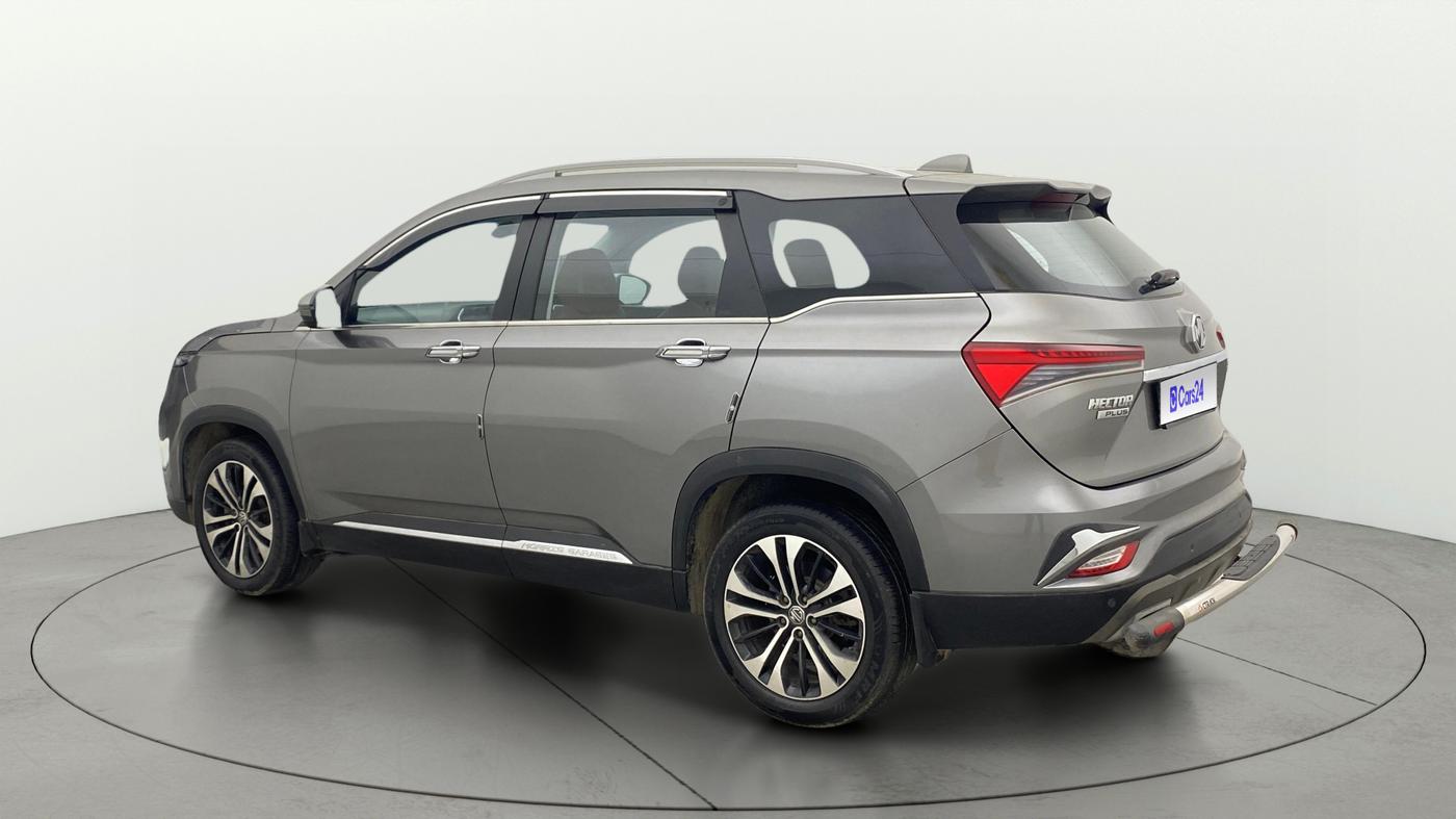 2022 MG HECTOR PLUS SHARP 1.5 PETROL TURBO CVT 6-STR, Petrol, Automatic, 61,701 km, Left Back Diagonal