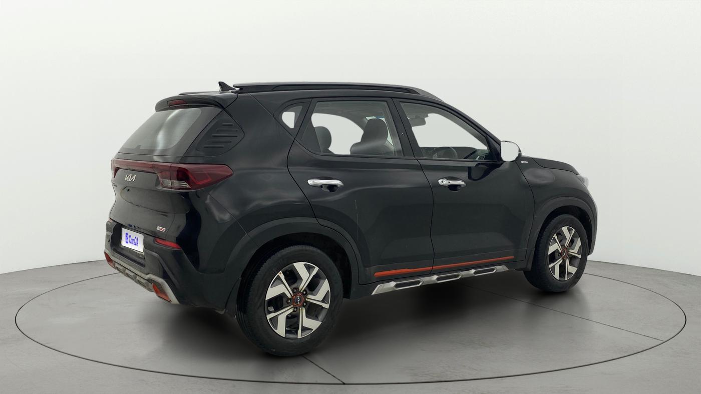 2022 KIA SONET HTX ANNIVERSARY EDITION 1.0 IMT, Petrol, Manual, 36,314 km, Right Back Diagonal
