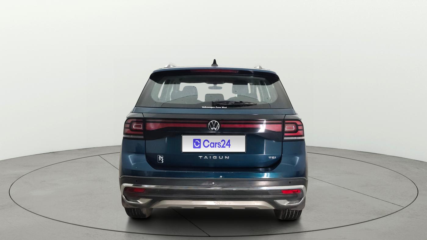 2023 Volkswagen TAIGUN TOPLINE 1.0 TSI MT, Petrol, Manual, 24,707 km, Back/Rear