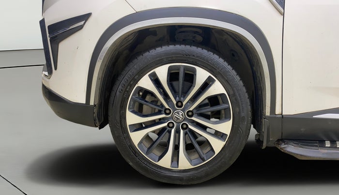 2021 MG HECTOR SHARP 1.5 CVT PETROL DUAL TONE, Petrol, Automatic, 55,274 km, Left Front Wheel