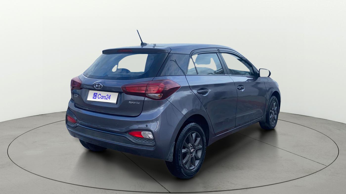 2019 Hyundai Elite i20 SPORTZ 1.2, Petrol, Manual, 49,952 km, Right Back Diagonal