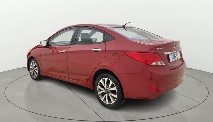 2015 Hyundai Verna FLUIDIC 4S 1.6 VTVT S(O), CNG, Manual, 1,04,380 km, Left Back Diagonal