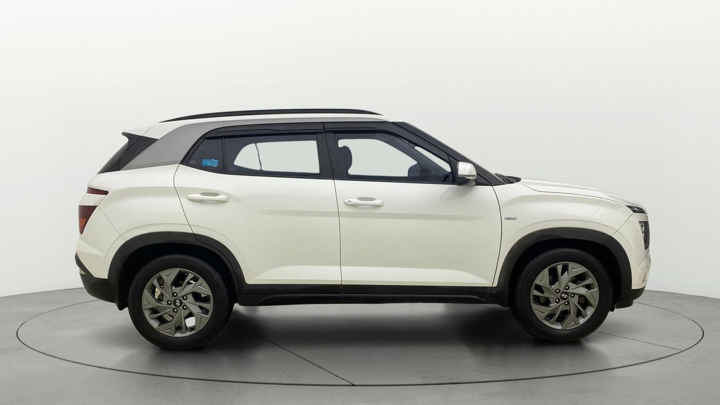 2021 Hyundai Creta SX (O) 1.4 TURBO DCT, Petrol, Automatic, 1,01,108 km, Right Side View