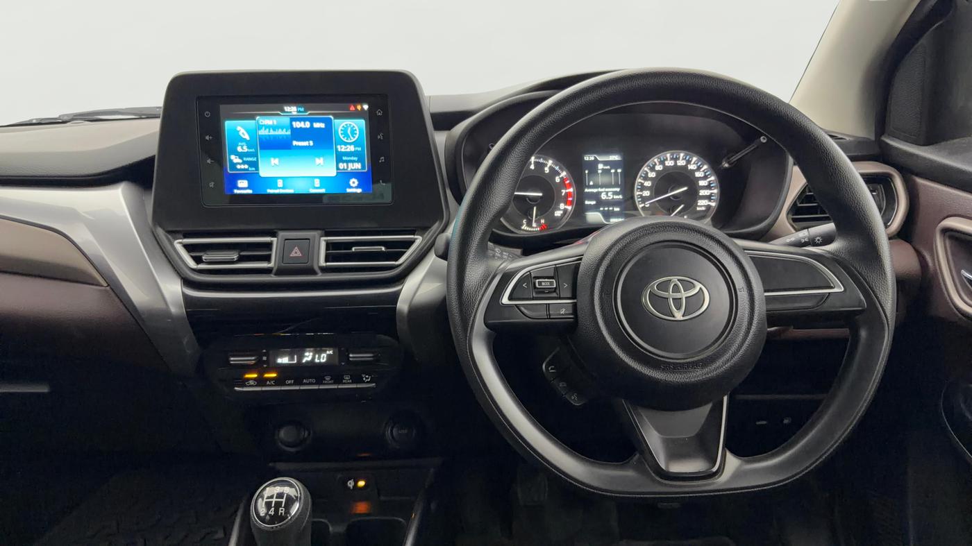 2024 Toyota Urban Cruiser Taisor G 1.0 Petrol MT, Petrol, Manual, 35,922 km, Steering Wheel Close Up