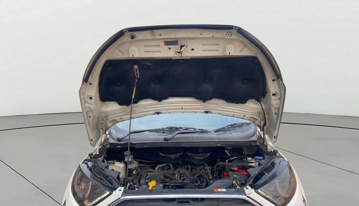 2019 Ford Ecosport TITANIUM 1.5L PETROL, Petrol, Manual, 1,07,673 km, Open Bonet