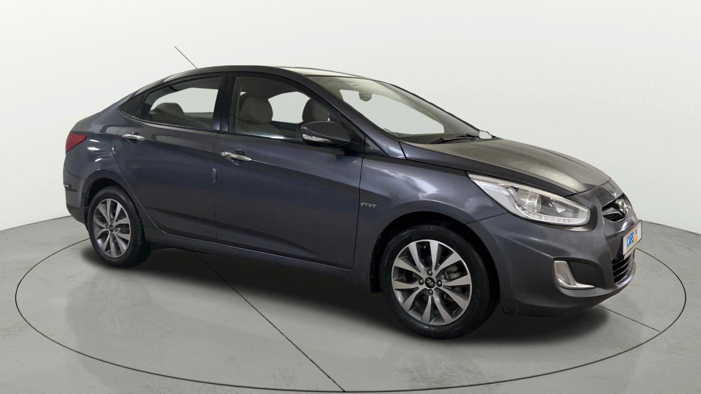 2014 Hyundai Verna FLUIDIC 1.6 VTVT SX, Petrol, Manual, 65,115 km, Right Front Diagonal