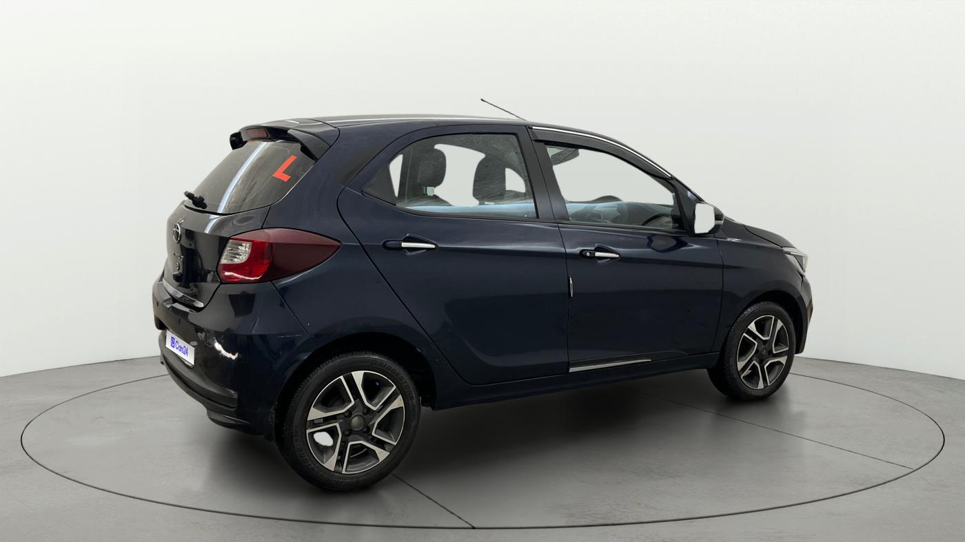 2022 Tata Tiago XZA PLUS PETROL, Petrol, Automatic, 47,483 km, Right Back Diagonal