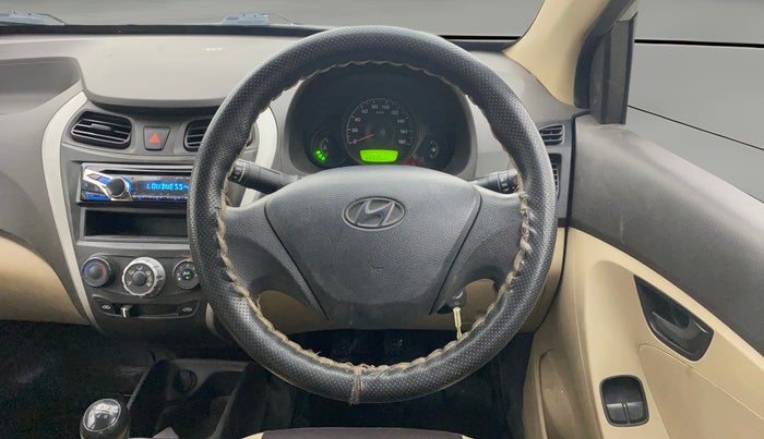 2013 Hyundai Eon ERA +, Petrol, Manual, 62,934 km, Steering Wheel Close Up
