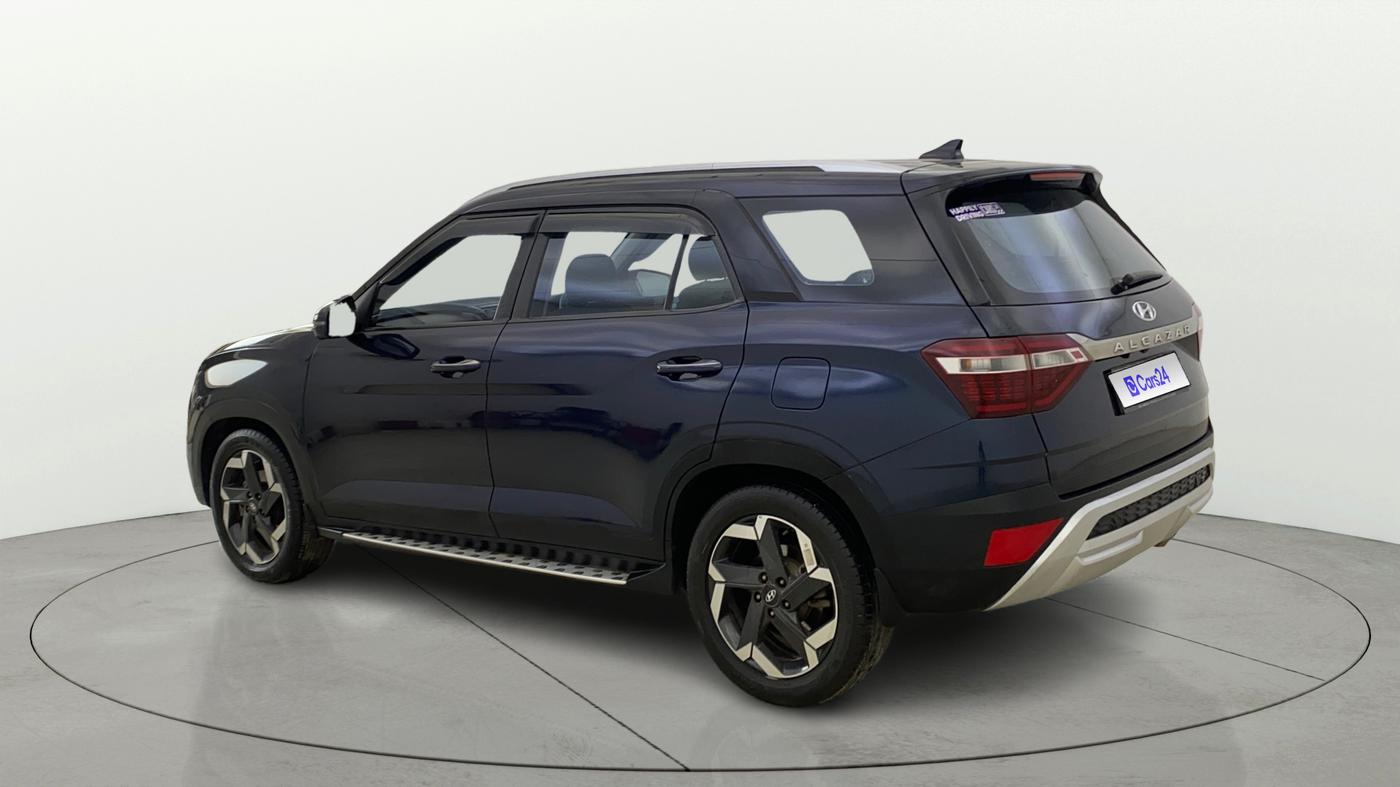 2022 Hyundai ALCAZAR PLATINUM(O) 6STR 1.5 AT, Diesel, Automatic, 78,426 km, Left Back Diagonal