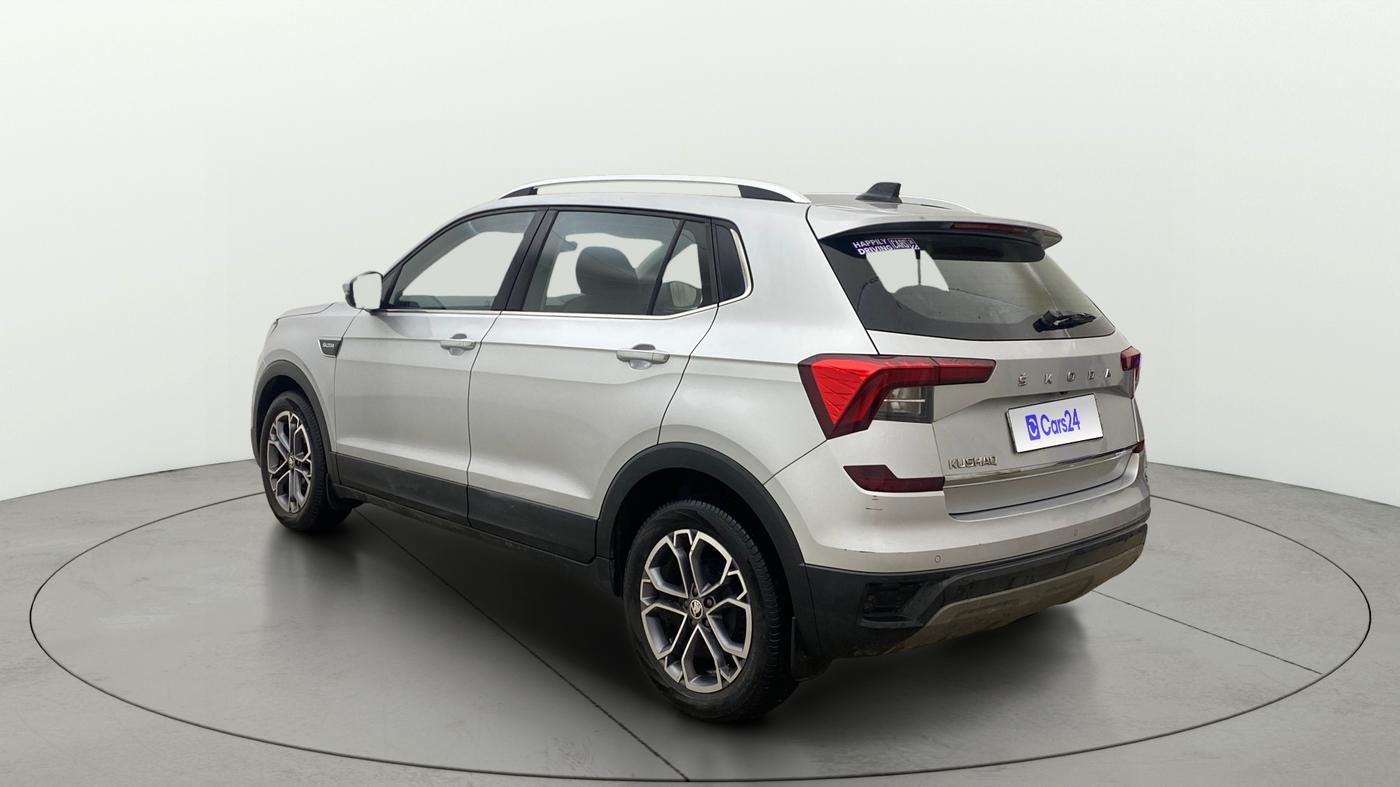 2021 Skoda KUSHAQ STYLE 1.0L TSI MT, Petrol, Manual, 1,02,904 km, Left Back Diagonal