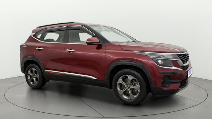 2019 KIA SELTOS HTK PLUS 1.5, Petrol, Manual, 1,16,014 km, Right Front Diagonal